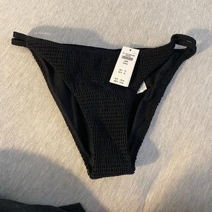 Black Hollister cheeky bikini bottom